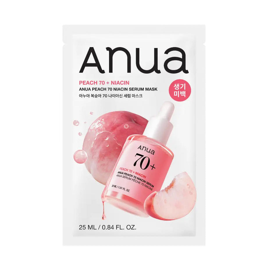 Anua Peach 70 Niacin Serum Mask