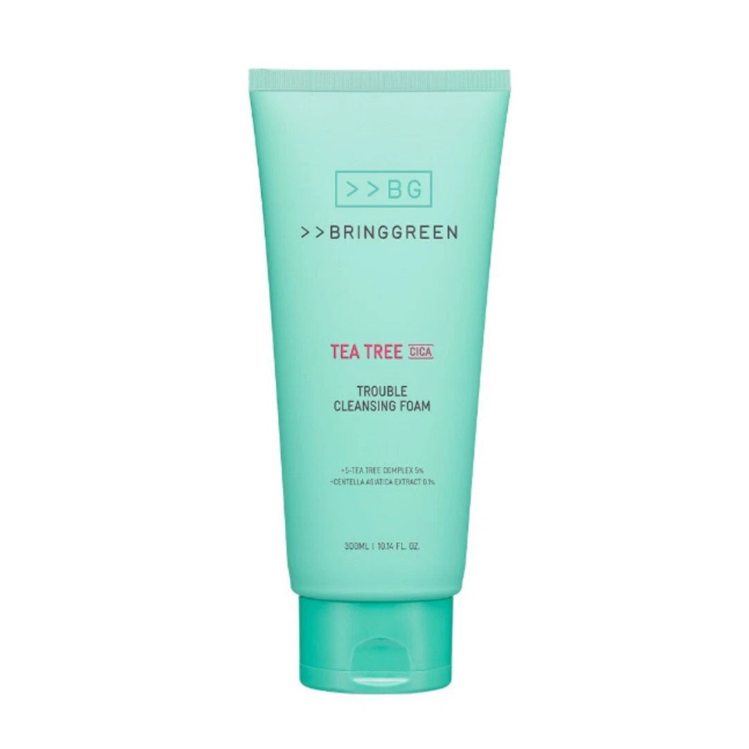 BRINGGREEN Tea Tree Cica Trouble Cleansing Foam 300ml