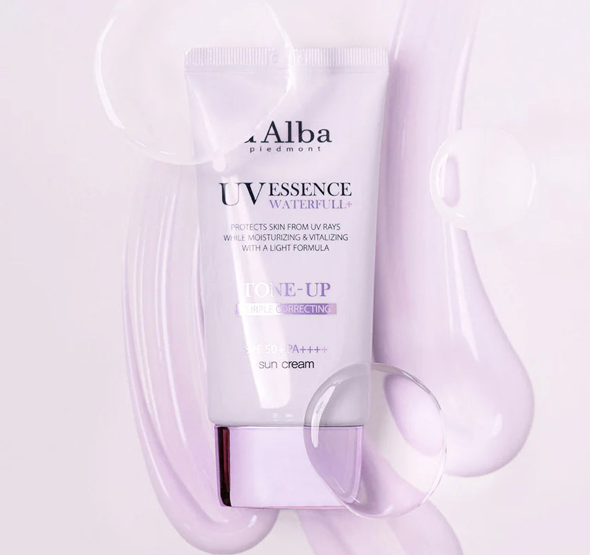 d'Alba Waterfull Tone Up Sun Cream Purple