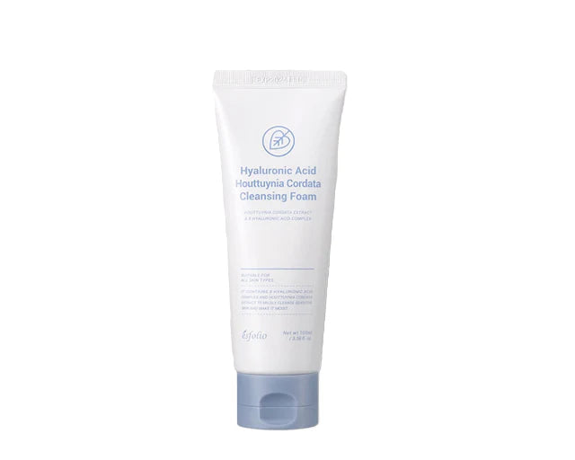 Esfolio Hyaluronic Acid Houttuynia Cordata Cleansing Foam