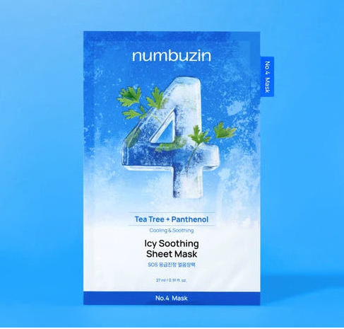 Numbuzin No.4 Icy Soothing Sheet Mask