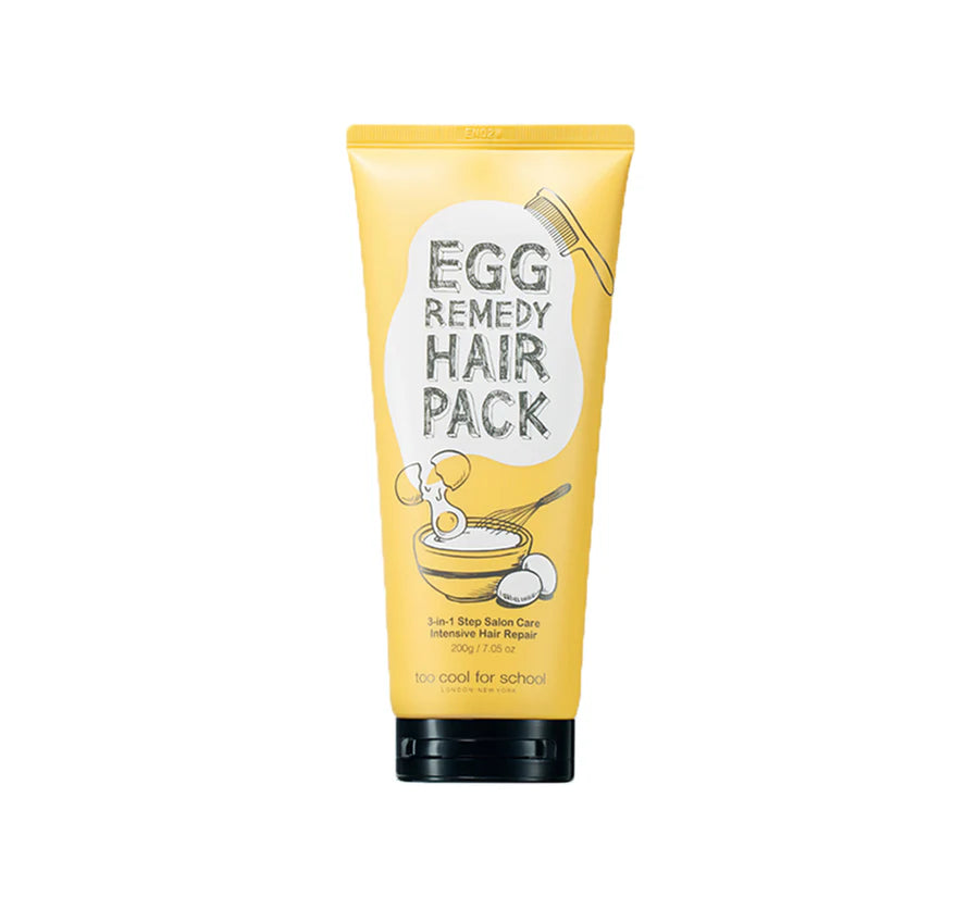 Tool Cool For School Egg Remedy Hair Pack