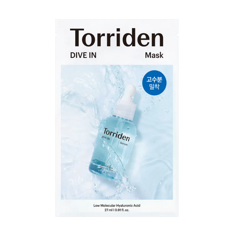 Torriden Dive In Low Molecular Hyaluronic Acid Mask Sheet