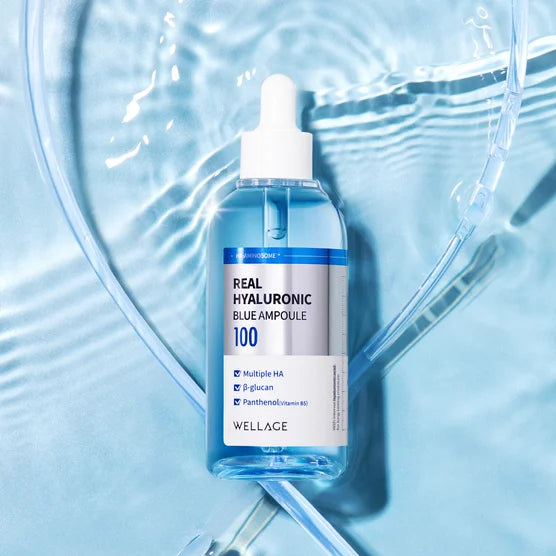 Wellage Real Hyaluronic Blue Ampoule 100