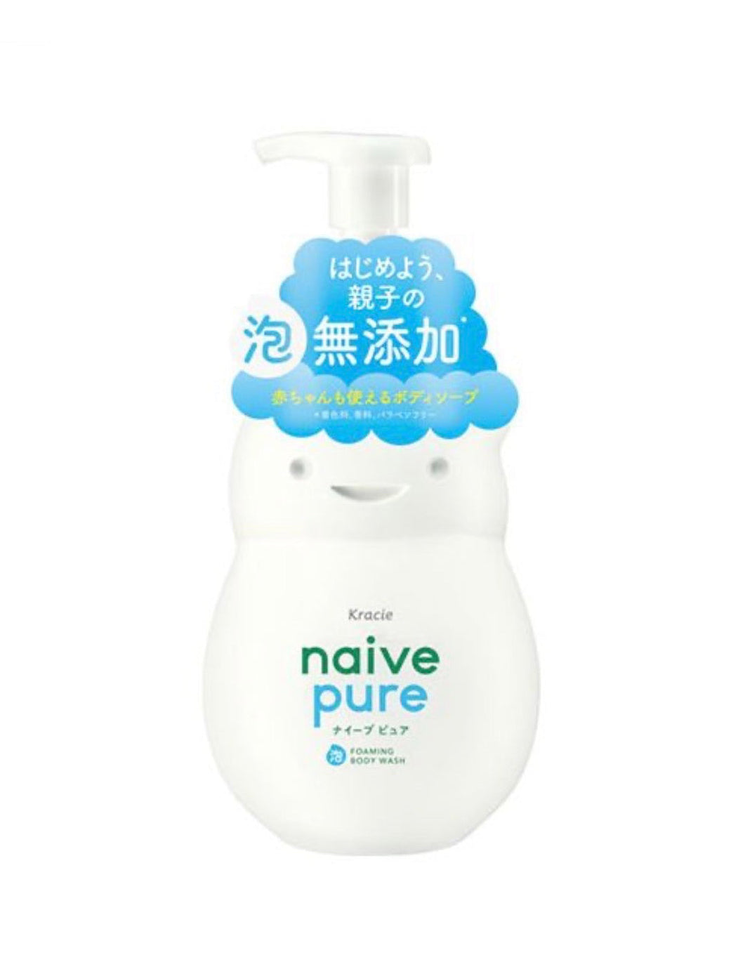 Kracie Naive Pure Foaming Body Wash 550ml