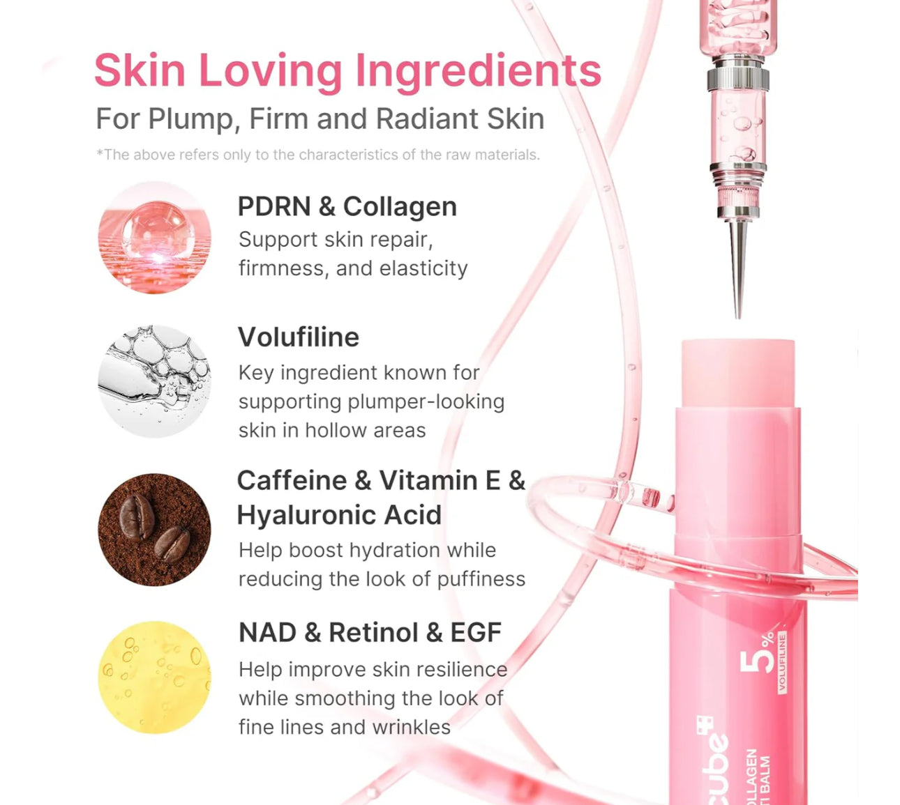 Medicube PDRN Pink Collagen Volume Multi Balm Stick