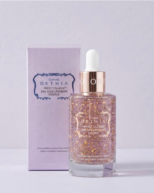 Coreana ORTHIA Perfect Collagen 24K Gold Lavender Essence
