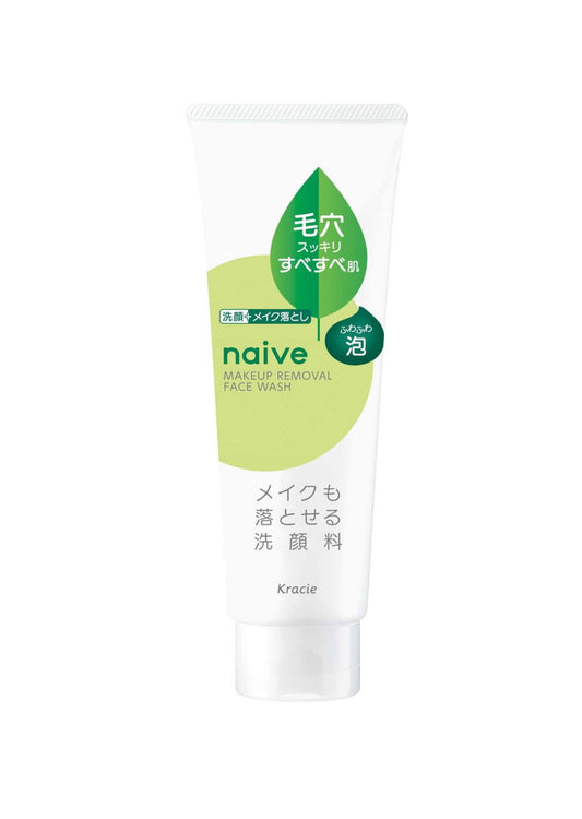 Kracie Naive Makeup Remover Facial Cleansing Foam 180g