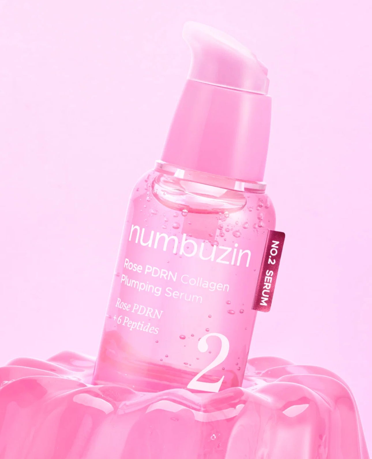 Numbuzin No.2 Rose PDRN Collagen Plumping Serum