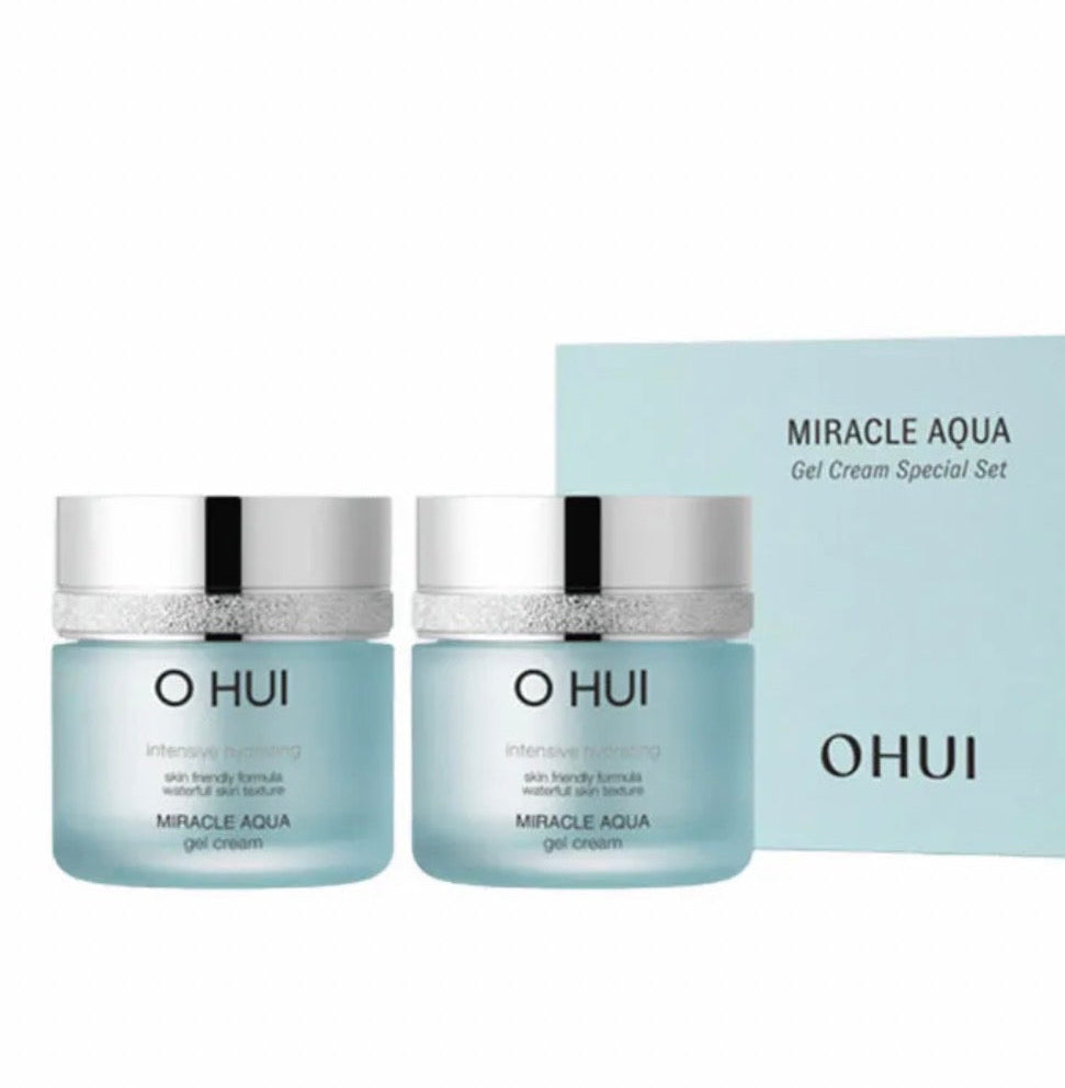OHUI Miracle Aqua Gel Cream Duo Special Set (50ml x 2)