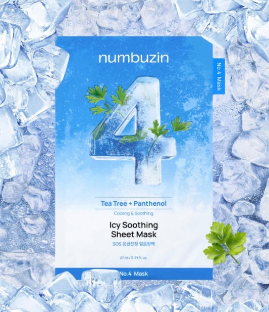 Numbuzin No.4 Icy Soothing Sheet Mask