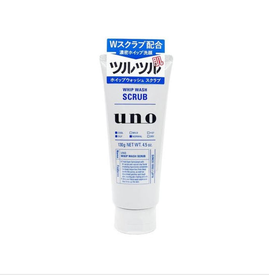 SHISEIDO UNO Whip Wash Scrub