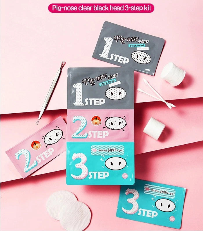 Holika Holika Pig Nose Clear Blackhead 3-Step Kit