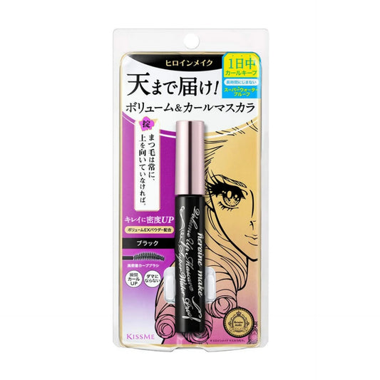 Kissme Heroine Volume Up Mascara Waterproof (Black)